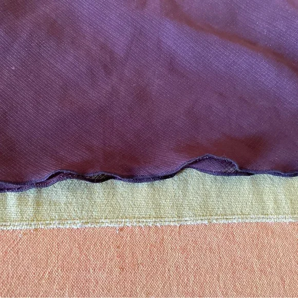 Vintage Deep Maroon skirt - Picture 5 of 7